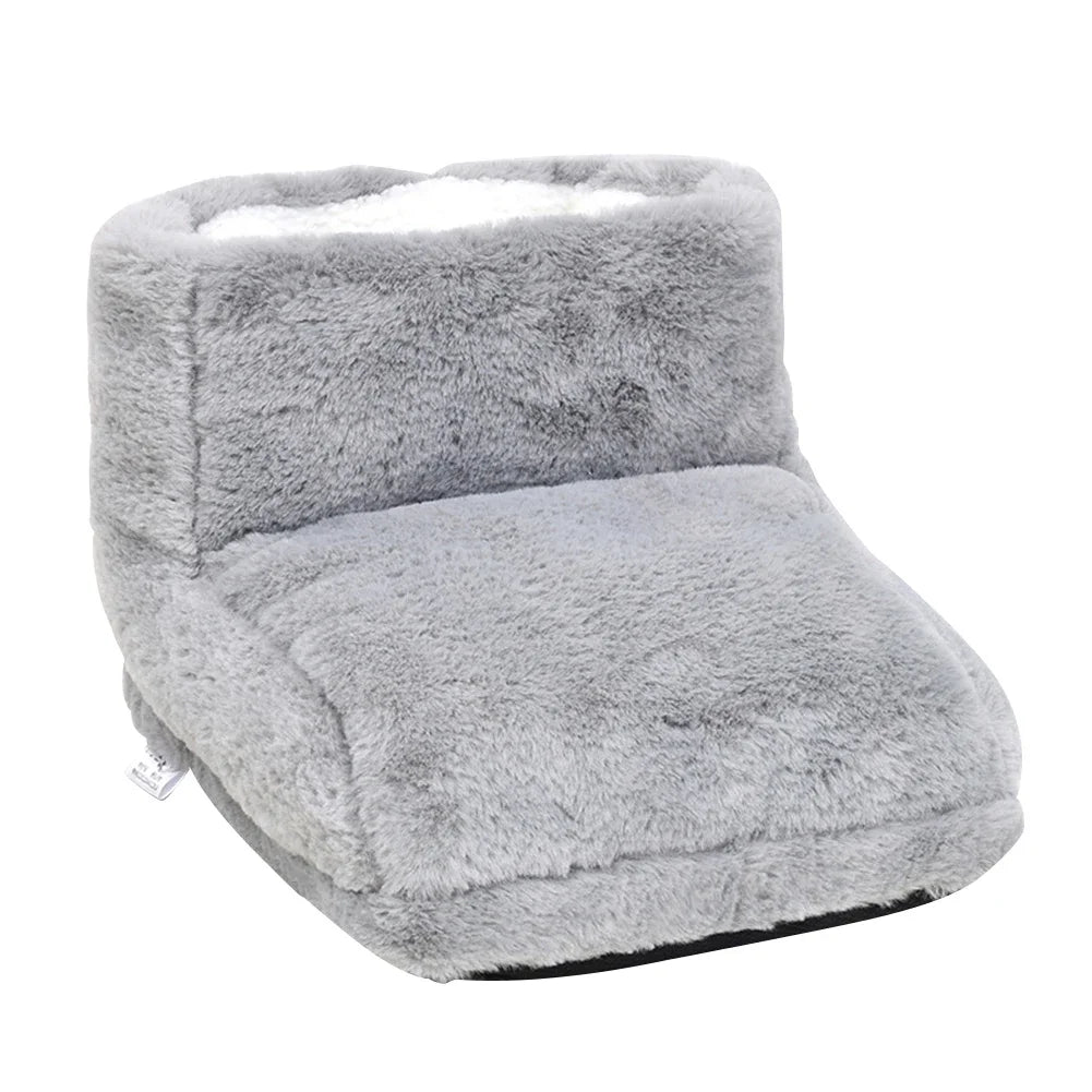 USB Electric Heater Foot Warmer Heated Comfort Fleece Suede Cushion Couple Warm Foot Cover Feet Heating Pads For Home Sleeping